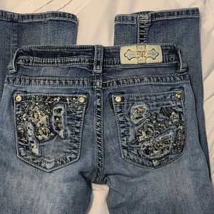 Miss me slim boot cut jeans